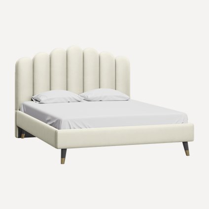 Кровать Лиель 160 Velvet Milk