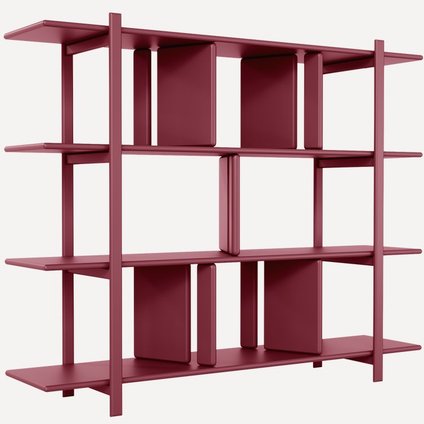 Стеллаж Я не пустой 160x130 Бордовый уценка