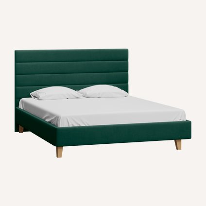 Кровать Лосон-Legs 160 Velvet Emerald