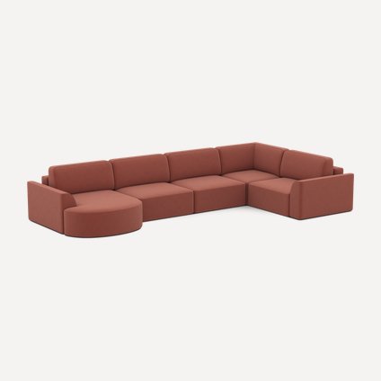 Диван модульный Спейс-М 5 Velvet Terra