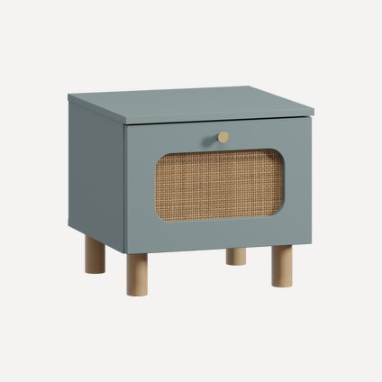 Тумба прикроватная Линдо-1 Greenish