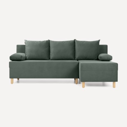 Диван угловой Амрано Velvet Olive