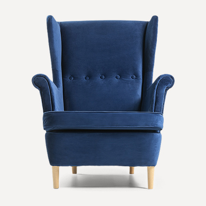 Кресло Дженкс Barhat Blue