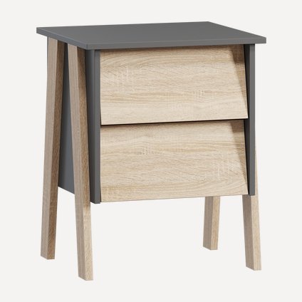 Тумба прикроватная Маккаби Grey