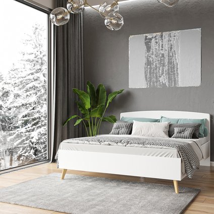 Спальня модульная Нордик 1 Белый