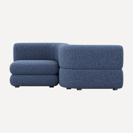 Диван модульный Брера-2 Bucle Saphire