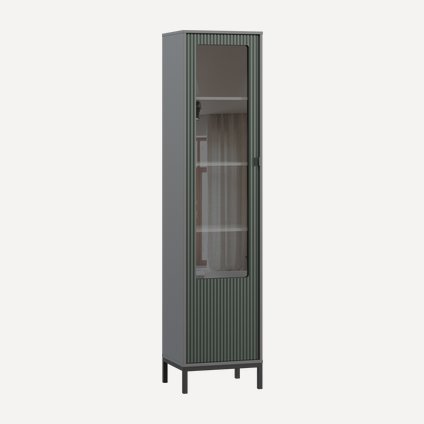 Витрина Трейвис 1-48x205 Темно-зеленый