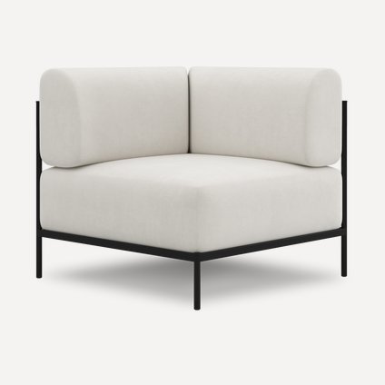 Угловое кресло Нолан-B Soft Milk