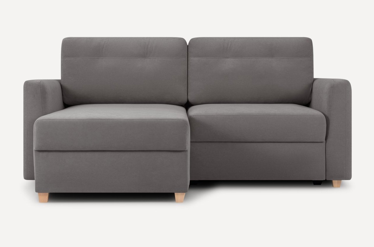 Диван угловой Бруквиль Velvet Grey - фото 1