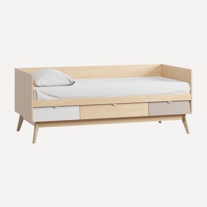 Детская кровать Лесли-3 Plywood Latte