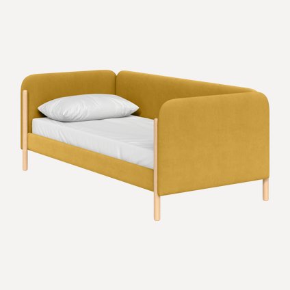 Кровать Кейси-2 90 Velvet Yellow