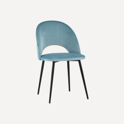 Стул Меган Velvet Light Blue