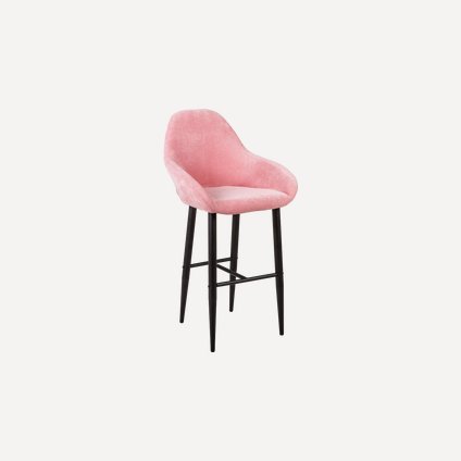 Стул барный Кент-3 Velvet Pink
