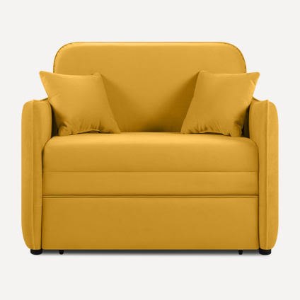 Кресло-кровать Кейсес Velvet Yellow