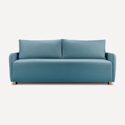 Диван прямой Саннес Velvet Mint