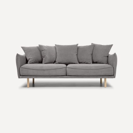 Диван прямой Велайт Velvet Grey