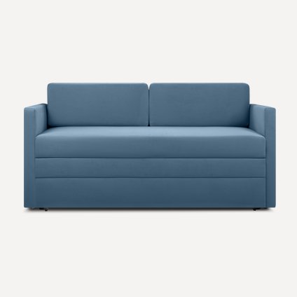 Диван прямой Джуна Velvet Bluestone