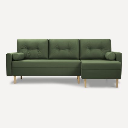 Диван угловой Нумо Velvet Green