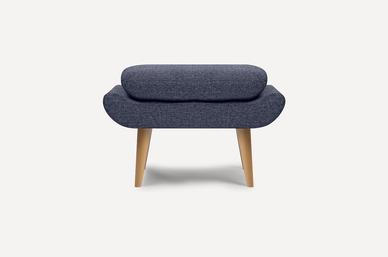 Пуф Винси Soft Navy Blue - фото 1