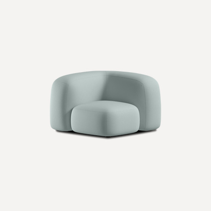 Угловое кресло Риббл-16 Bucle Mint