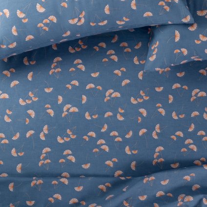 Простыня на резинке Pick&Pair Blow-Blue 180x200