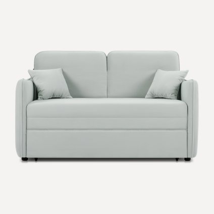 Диван прямой Кейсес 140 Velvet Silver