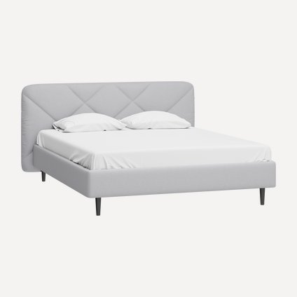 Кровать Весмар 160 Bucle Silver