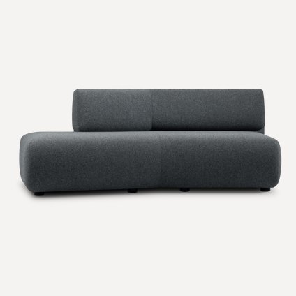 Диван прямой Маиль-3НРЛ Textile Grafit