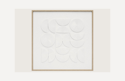 Картина Рельеф-1 White Geometry