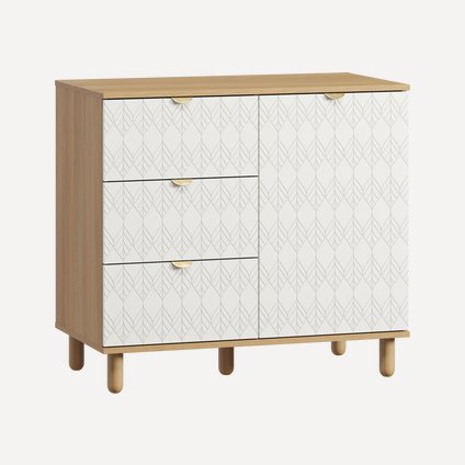 Тумба Теджонс-1 Leaf Milk Oak