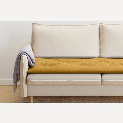 Топпер для дивана Оквилл S Velvet Yellow