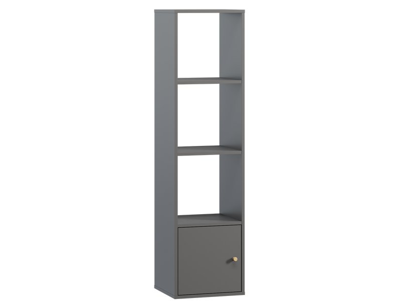 Стеллаж Кейн 1-39x149 Графитовый