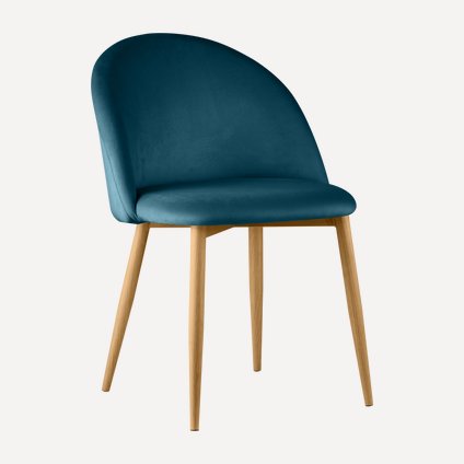 Стул Лион-3 Velvet Blue