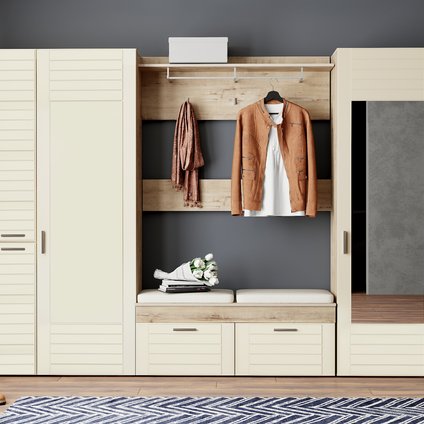 Модульная прихожая Ливорно-4 Панакота