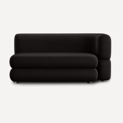 Диван прямой Brera-7 Velour Black