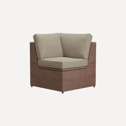 Угловое кресло Брайт-B Textile Beige