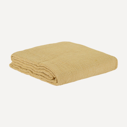 Покрывало Эссеншэл-Cotton-Mustard 180x240