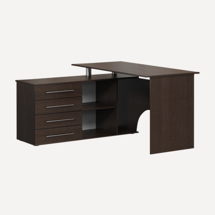 Компьютерный стол КСТ-109 Венге левый