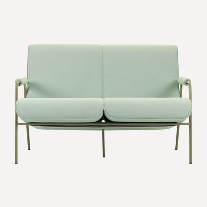 Диван садовый Ганти Рогожка Зеленый/Оливковый