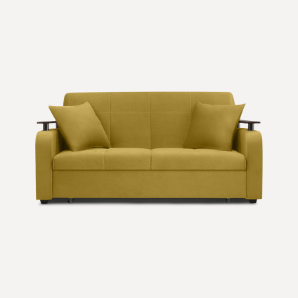 Диван аккордеон Остин Velvet Yellow