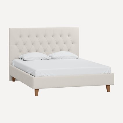 Кровать Раверти-Legs 140 Bucle White