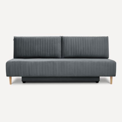 Диван түзу Laci Velvet Grafit