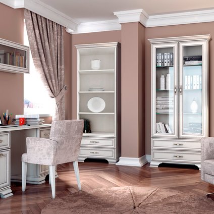 Модульный кабинет Тиффани Светло-бежевый