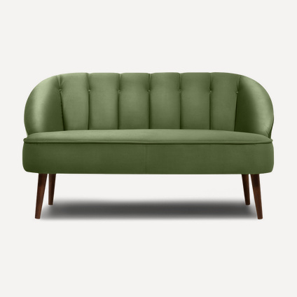 Диван прямой Мона Barhat Green