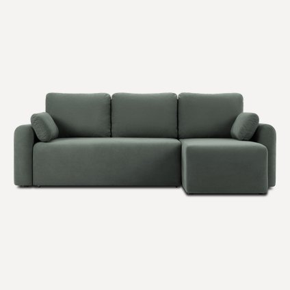 Диван угловой Кирмас-1 Velvet Olive