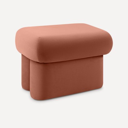 Банкетка Хайл Велюр Терракотовый