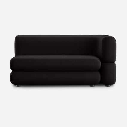 Диван прямой Brera-5 Velour Black