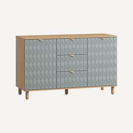 Тумба Теджонс 139x85 Лист Мятный