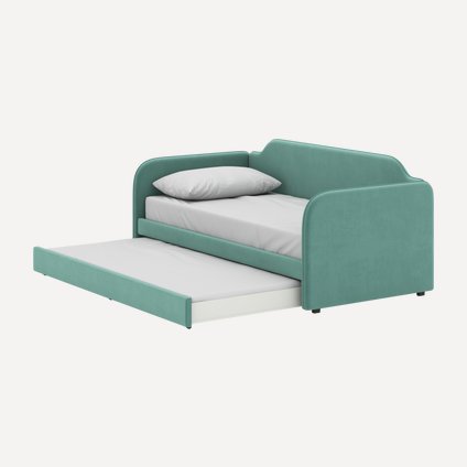 Кровать выдвижная детская Велди 90 Velvet Mint