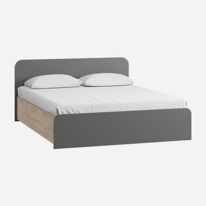 Кровать Ингрид-1 160 Grey
